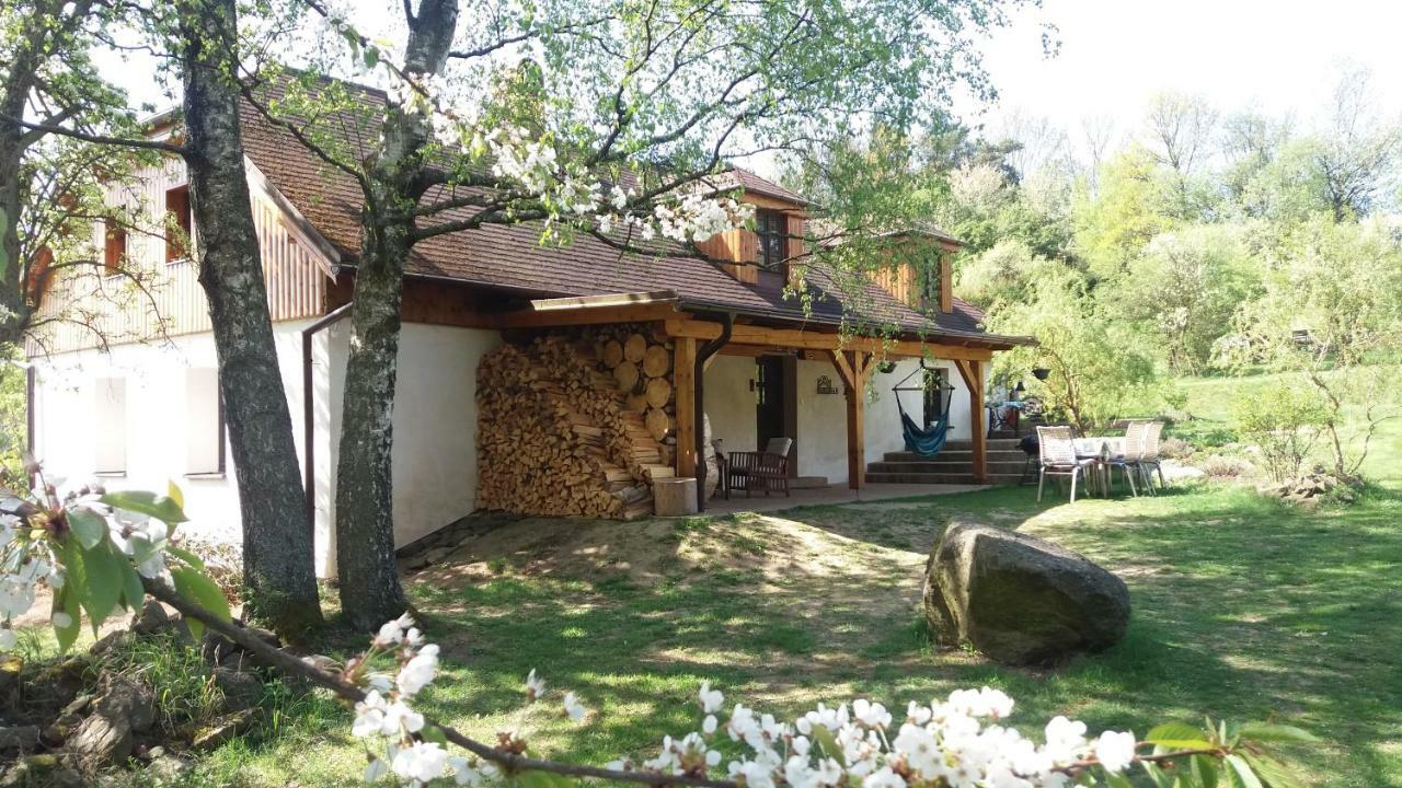 Forest Rustic Apartment Brdy Vesin Bagian luar foto